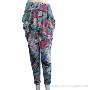 95% Polyester 5% Spandex Print Lady's Leggings